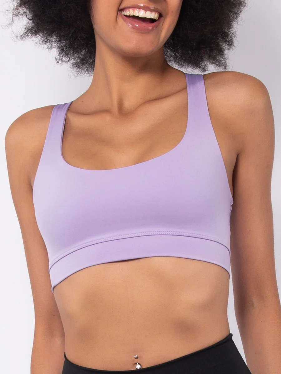 Reggiseno sportivo Akty - VIOLA - AT07 - immagine 2