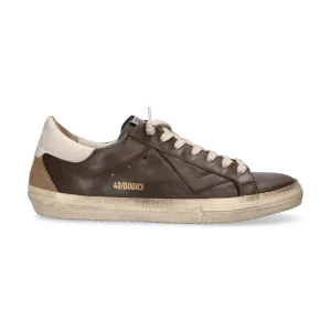 4B12 sneaker Suprime in pelle verde