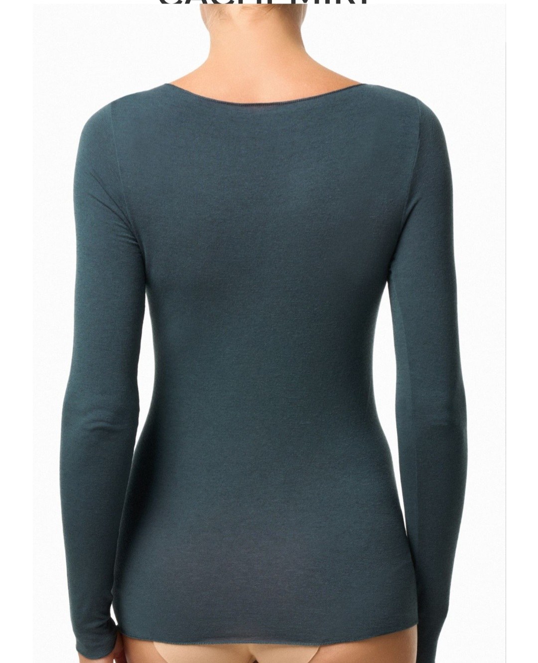 MAGLIA DONNA PHILIPPE MATIGNON SCOLLO A BARCHETTA MODAL E CASHMERE - immagine 6