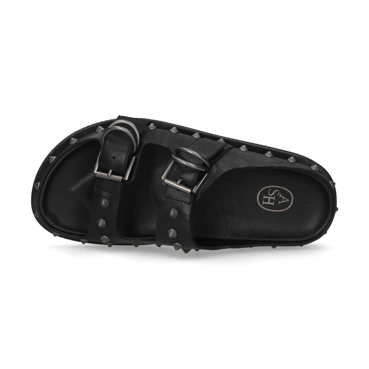 Ash ciabatta Urus fibbie pelle nera - immagine 4