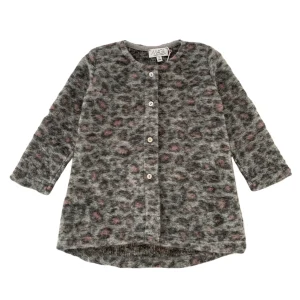 CARDIGAN LUNGO ANIMALIER