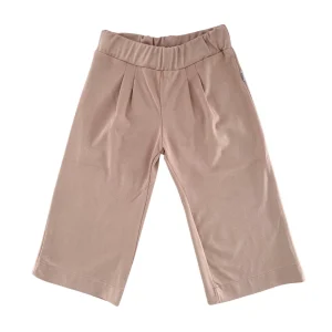 PANTALONE SCAMOSCIATO ROSA