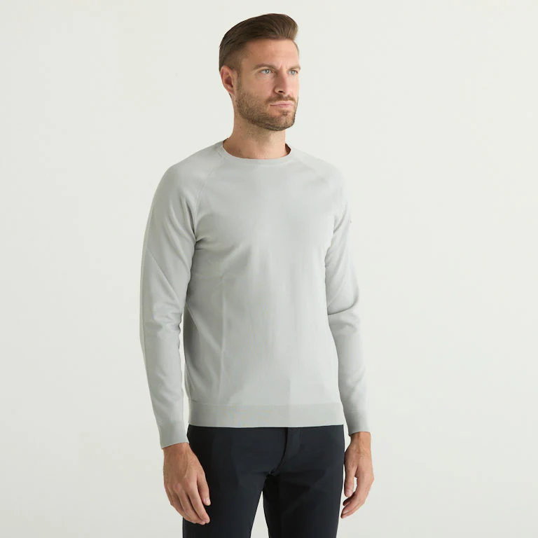 RRD maglioncino girocollo in tessuto tecnico grey - immagine 3