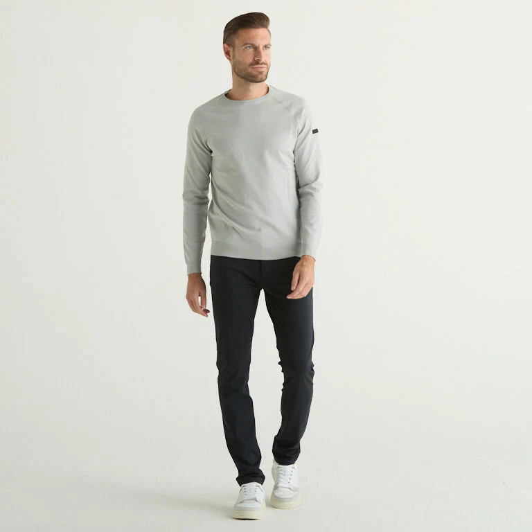 RRD maglioncino girocollo in tessuto tecnico grey - immagine 8