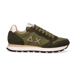 Sun68 sneaker Tom Solid in nylon verde