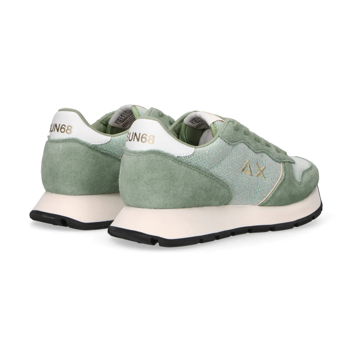 Sun68 sneaker Ally glitter textile verde salvia - immagine 8