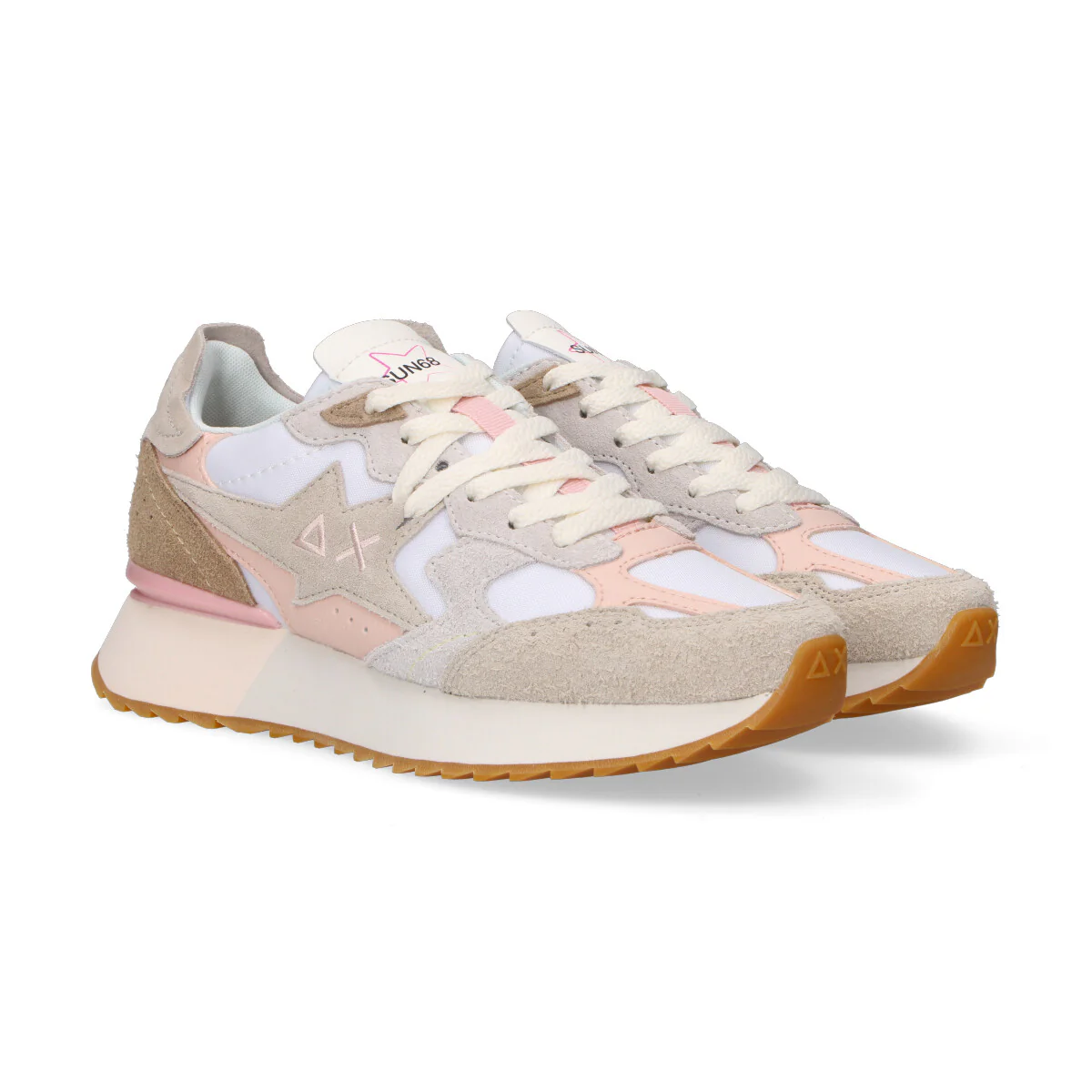 Sun68 sneaker Stargirl Multicolor Option beige - immagine 6