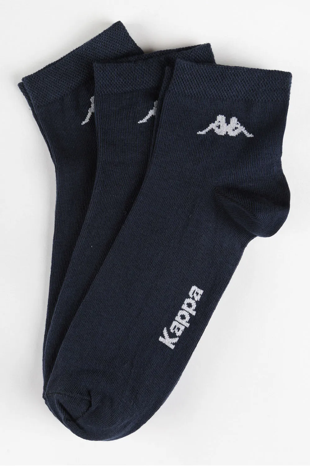 Calza corta sportiva unisex in cotone elasticizzato Kappa – K004 3PA - immagine 5