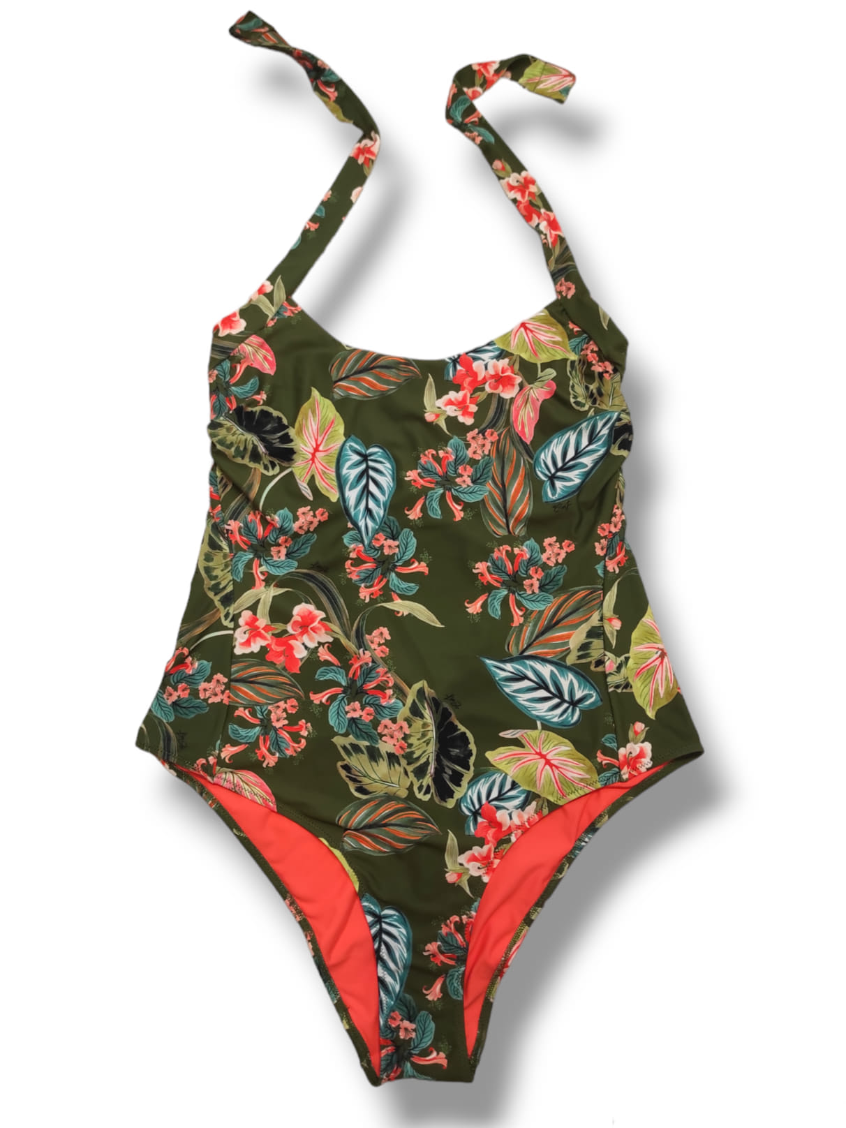 LIU JO VA4097J6448 Costume intero ferretto verde stampa jungle - immagine 2