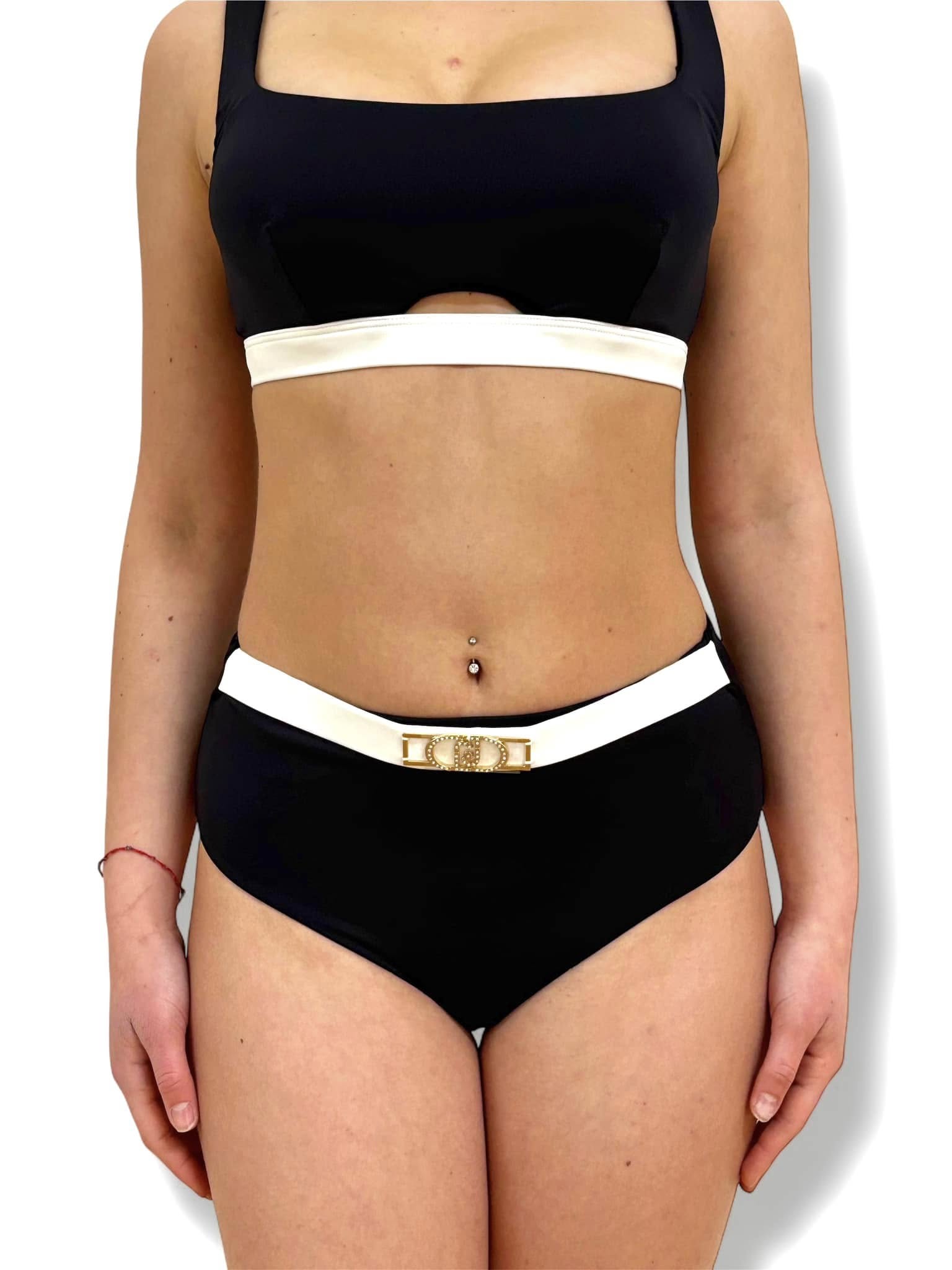 LIU JO VA5075J6447 Bikini top e culotte nero - immagine 4