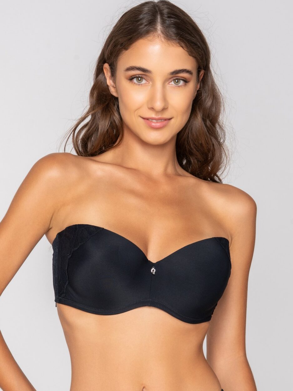 LUNA SPLENDIDA 14239 Reggiseno a fascia nero melody - immagine 2